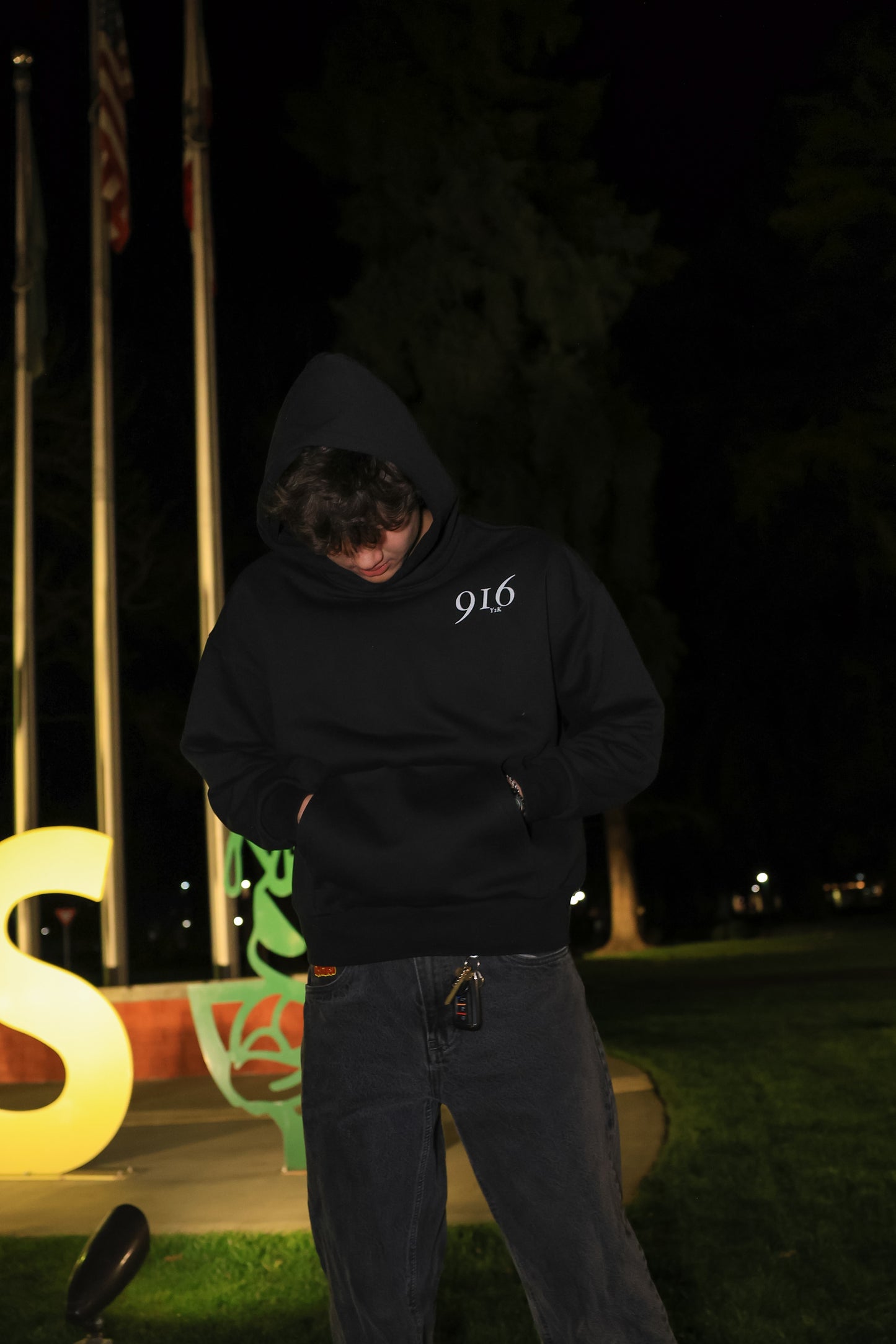 916 Skyline Oversized Hoodie